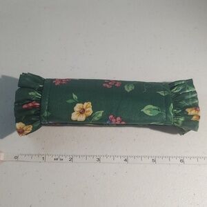 Longaberger Handle Gripper In The Emerald Vine Print Fabric